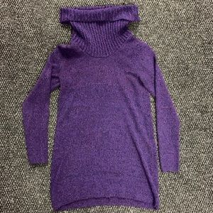 H&M Purple/Blue Turtleneck Unisex Sweater US S